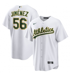 Dany Jimenez Oakland Athletics Home Player Jersey White Dany Jimenez Oakland Athletics Home Player Jersey White