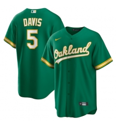 J.D. Davis Oakland Athletics Alternate Jersey Kelly Green J.D. Davis Oakland Athletics Alternate Jersey Kelly Green
