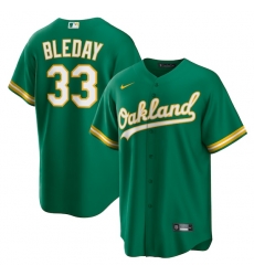 JJ Bleday Oakland Athletics Alternate Jersey Kelly Green JJ Bleday Oakland Athletics Alternate Jersey Kelly Green