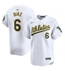 Jordan Diaz Oakland Athletics Home Limited Player Jersey White