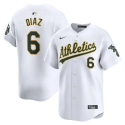 Jordan Diaz Oakland Athletics Home Limited Player Jersey White