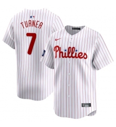 Trea Turner Philadelphia Phillies 2024 Mlb World Tour London Series Home Limited Player Jersey White