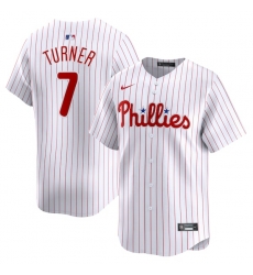 Trea Turner Philadelphia Phillies Home Limited Player Jersey White Trea Turner Philadelphia Phillies Home Limited Player Jersey White