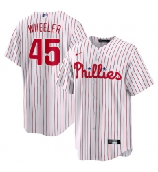 Zack Wheeler Philadelphia Phillies Home Jersey White Zack Wheeler Philadelphia Phillies Home Jersey White