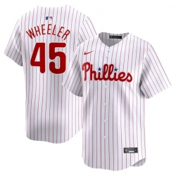 Zack Wheeler Philadelphia Phillies Home Limited Player Jersey White