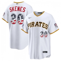 2026 All Star Edition Stars Stripes Pittsburgh Pirates Paul Skenes White Stadium Jersey