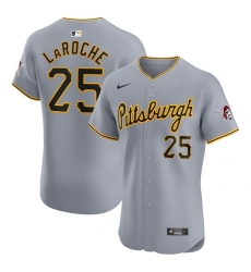 Adam Laroche Pittsburgh Pirates Road Elite Player Jersey Gray Adam Laroche Pittsburgh Pirates Road Elite Player Jersey Gray