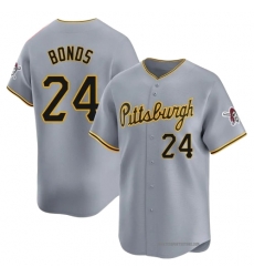 Barry Bonds Pittsburgh Pirates Away Limited Jersey Gray Barry Bonds Pittsburgh Pirates Away Limited Jersey Gray
