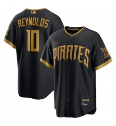 Bryan Reynolds Pittsburgh Pirates 2026 City Connect Stadium Jersey Black Bryan Reynolds Pittsburgh Pirates 2026 City Connect Stadium Jersey Black