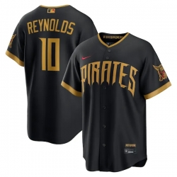 Bryan Reynolds Pittsburgh Pirates 2026 City Connect Stadium Jersey Black