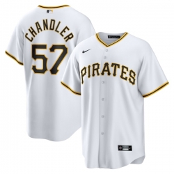 Bubba Chandler Pittsburgh Pirates Home Jersey White