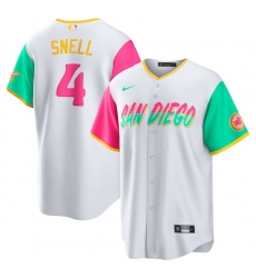 Blake Snell San Diego Padres City Connect Player Jersey White