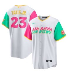 Fernando Tatis Jr San Diego Padres 2022 City Connect Player Jersey White Fernando Tatis Jr San Diego Padres 2022 City Connect Player Jersey White