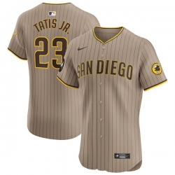 Fernando Tatis Jr San Diego Padres Alternate Elite Sponsor Patch Player Jersey