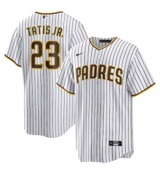 Fernando Tatis Jr San Diego Padres Alternate Player Jersey White Brown Tan