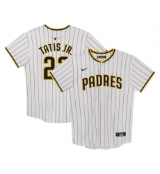 Fernando Tatis Jr San Diego Padres Preschool Home Game Jersey White Fernando Tatis Jr San Diego Padres Preschool Home Game Jersey White