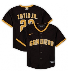 Fernando Tatis Jr San Diego Padres Preschool Road Player Jersey Brown Fernando Tatis Jr San Diego Padres Preschool Road Player Jersey Brown