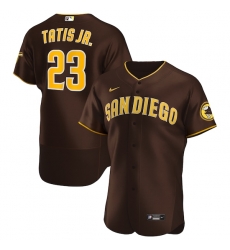 Fernando Tatis Jr San Diego Padres Road Authentic Player Jersey Brown Fernando Tatis Jr San Diego Padres Road Authentic Player Jersey Brown