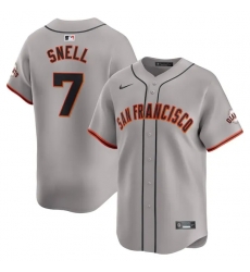Blake Snell San Francisco Giants Away Limited Jersey Gray Cream Blake Snell San Francisco Giants Away Limited Jersey Gray Cream