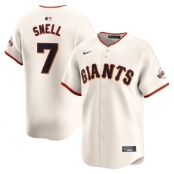 Blake Snell San Francisco Giants Home Limited Jersey Cream Gray