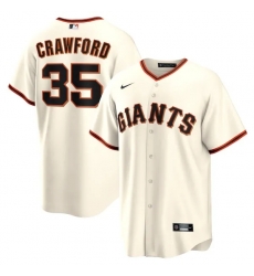 Brandon Crawford San Francisco Giants Home Player Name Jersey Cream Brandon Crawford San Francisco Giants Home Player Name Jersey Cream