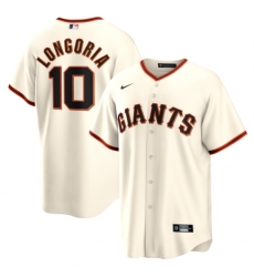 Evan Longoria San Francisco Giants Home Retired Player Jersey Cream