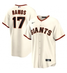 Heliot Ramos San Francisco Giants Home Jersey Cream Heliot Ramos San Francisco Giants Home Jersey Cream
