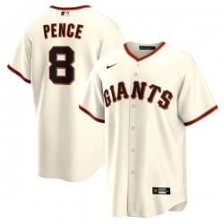Hunter Pence San Francisco Giants Home Retired Player Jersey Cream