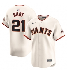 Joey Bart San Francisco Giants Home Limited Player Jersey Cream Joey Bart San Francisco Giants Home Limited Player Jersey Cream