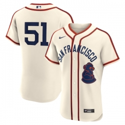 Jung Hoo Lee San Francisco Giants 2024 Rickwood Classic Authentic Player Jersey Cream