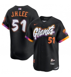 Jung Hoo Lee San Francisco Giants 2025 City Connect Limited Jersey Black