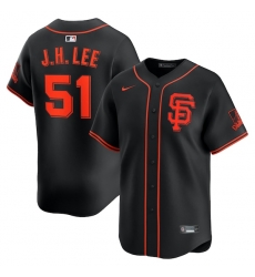 Jung Hoo Lee San Francisco Giants Alternate Limited Player Jersey Black
