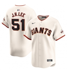 Jung Hoo Lee San Francisco Giants Home Limited Player Jersey Cream Jung Hoo Lee San Francisco Giants Home Limited Player Jersey Cream