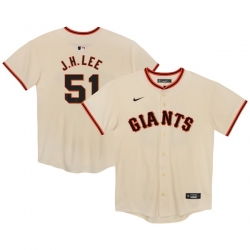 Jung Hoo Lee San Francisco Giants Toddler Home Game Jersey Cream