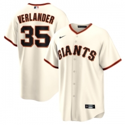 Justin Verlander San Francisco Giants Home Jersey Cream