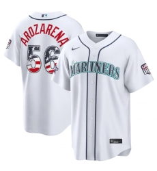 2026 All Star Edition Stars Stripes Seattle Mariners Randy Arozarena White Stadium Jersey 2026 All Star Edition Stars Stripes Seattle Mariners Randy Arozarena White Stadium Jersey