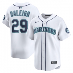 Cal Raleigh Seattle Mariners Alternate Limited Player Jersey White