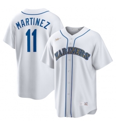 Edgar Martinez Seattle Mariners Home Cooperstown Collection Player Jersey White Edgar Martinez Seattle Mariners Home Cooperstown Collection Player Jersey White