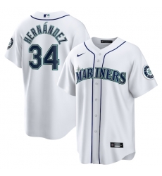 Felix Hernandez Seattle Mariners 2023 Hall Of Fame Home Player Jersey White