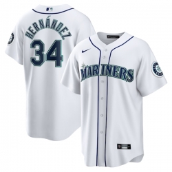 Felix Hernandez Seattle Mariners 2023 Hall Of Fame Home Player Jersey White