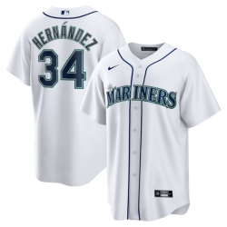 Felix Hernandez Seattle Mariners Home Retired Player Jersey White