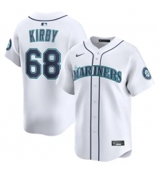 George Kirby Seattle Mariners Alternate Limited Player Jersey White George Kirby Seattle Mariners Alternate Limited Player Jersey White