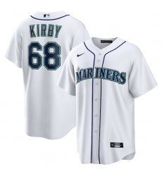 George Kirby Seattle Mariners Home Jersey White