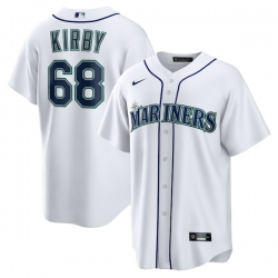 George Kirby Seattle Mariners Home Jersey White