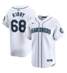 George Kirby Seattle Mariners Home Limited Player Jersey White