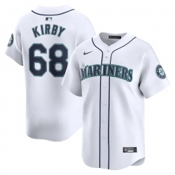 George Kirby Seattle Mariners Home Limited Player Jersey White