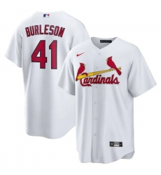 Alec Burleson St Louis Cardinals Home Jersey White Alec Burleson St Louis Cardinals Home Jersey White