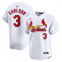 Dylan Carlson St Louis Cardinals Home Limited Player Jersey White