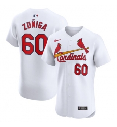 Guillermo Zuniga St Louis Cardinals Home Elite Player Jersey White Guillermo Zuniga St Louis Cardinals Home Elite Player Jersey White