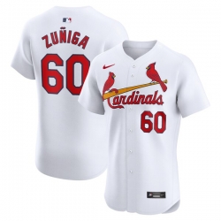 Guillermo Zuniga St Louis Cardinals Home Elite Player Jersey White